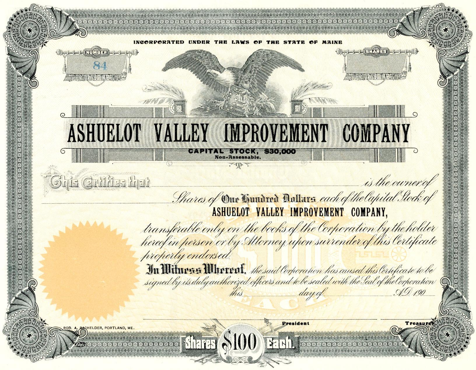 Ashuelot Valley Improvement Company