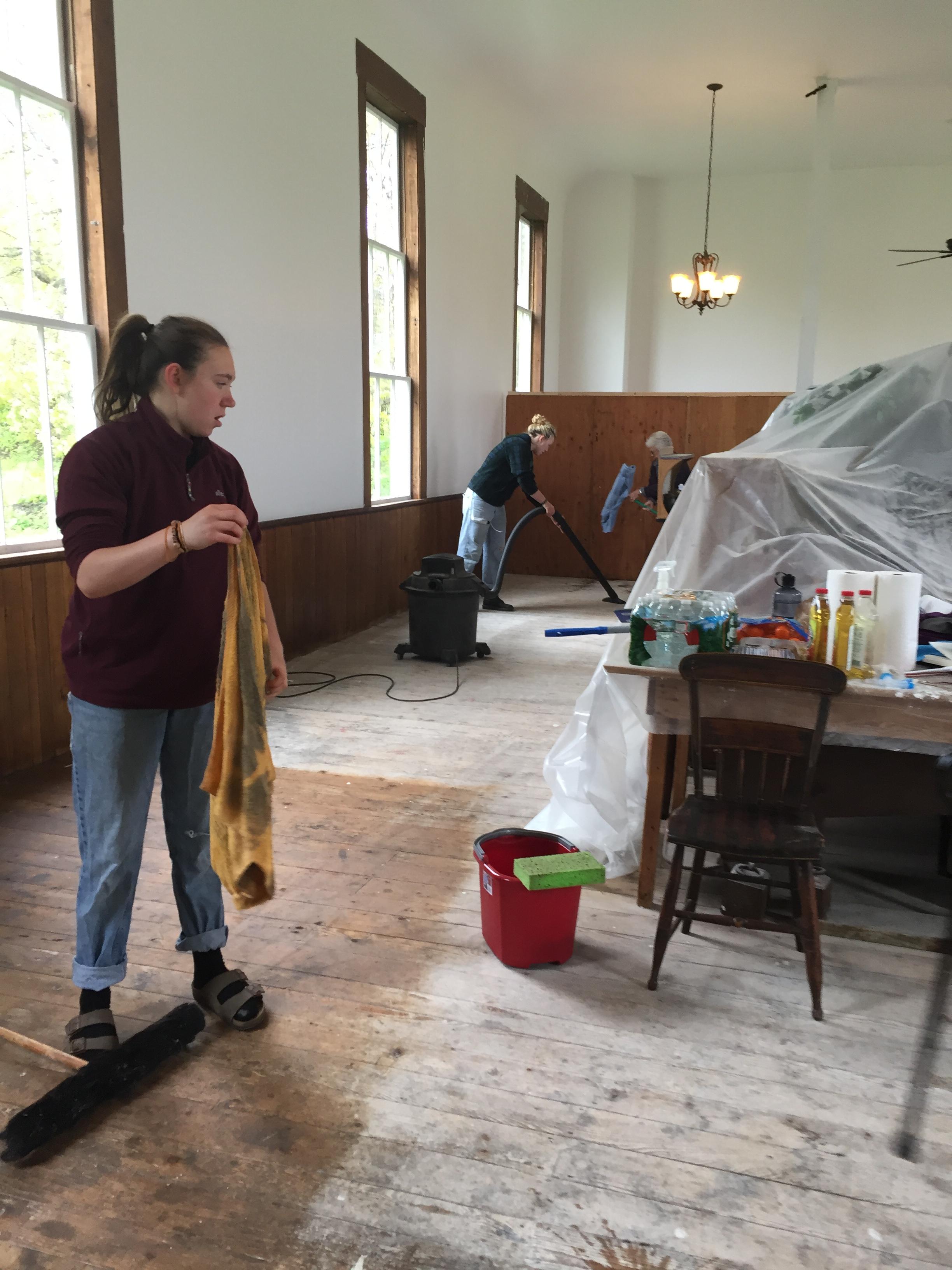 Cleaning Murray Hall