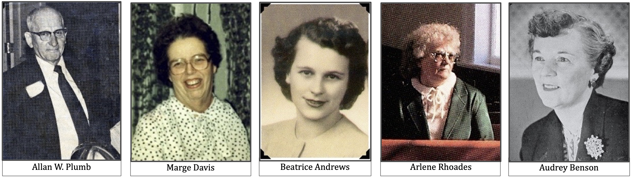 Marlow Historical Society Founders