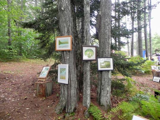 Paintings - Art in the Woods 2016 - Susan and Bob Rock's